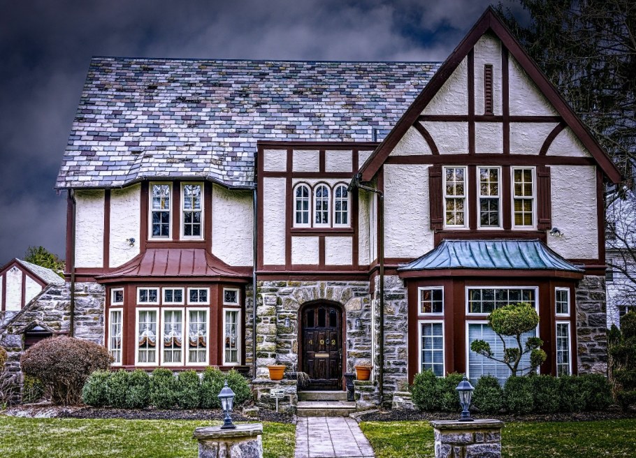 Особняк в стиле Тюдор фахверк