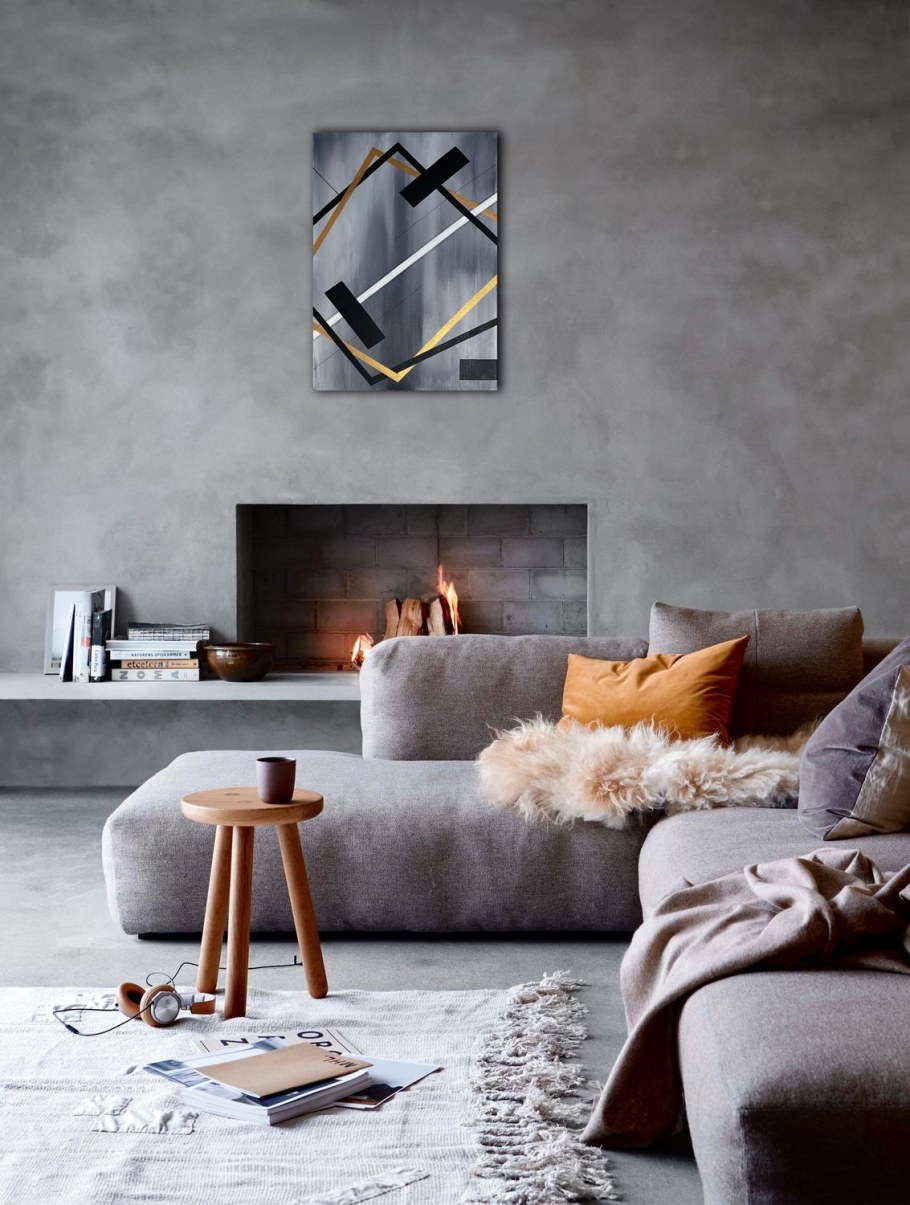 Декоративный бетон в интерьере