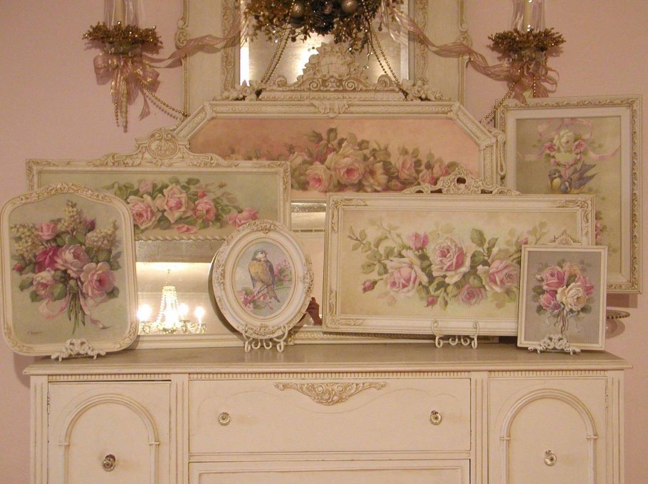 Салон красоты в стиле шебби Шик фото