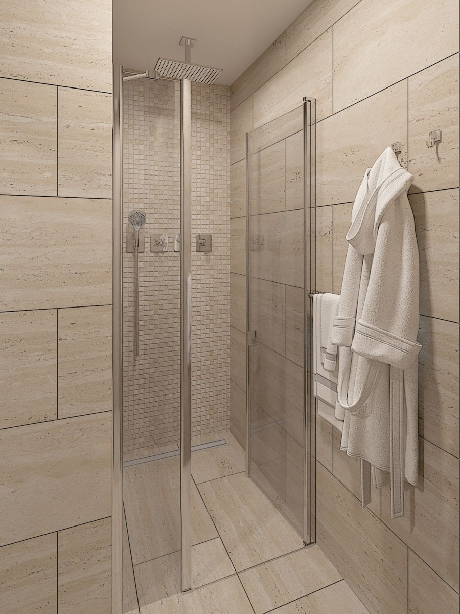 Душевые в бане