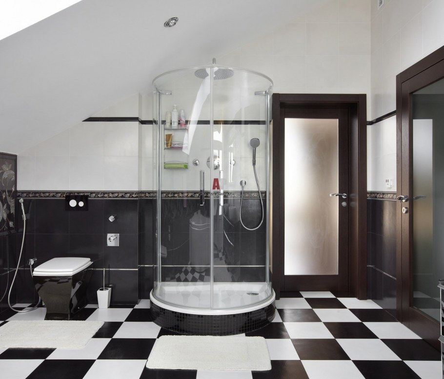 Душевая комната в частном доме