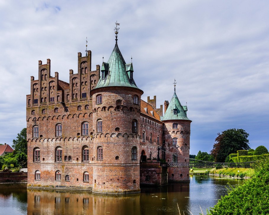 Замок Эгесков. Оденсе. Дания, Дания, Италия