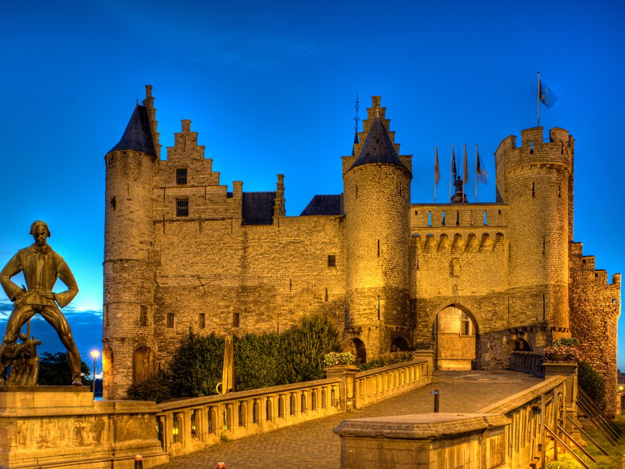 Замок Антверпен Бельгия