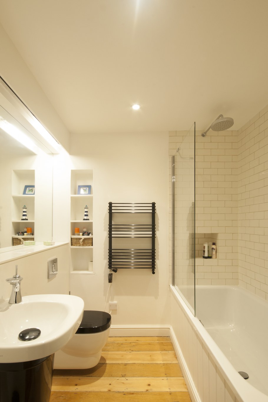 Ванная с высокими потолками