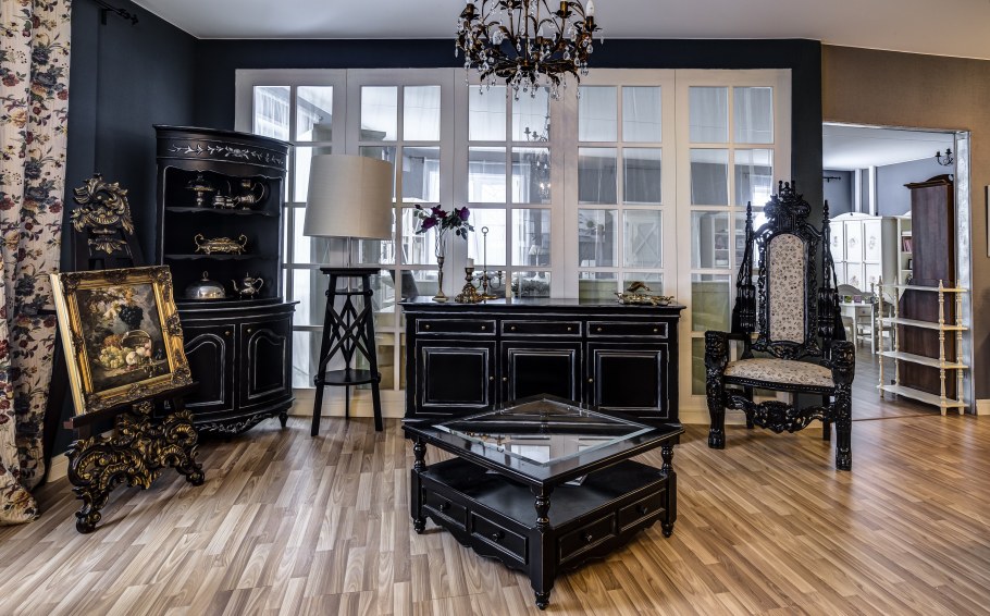 Кабинет в стиле Прованс