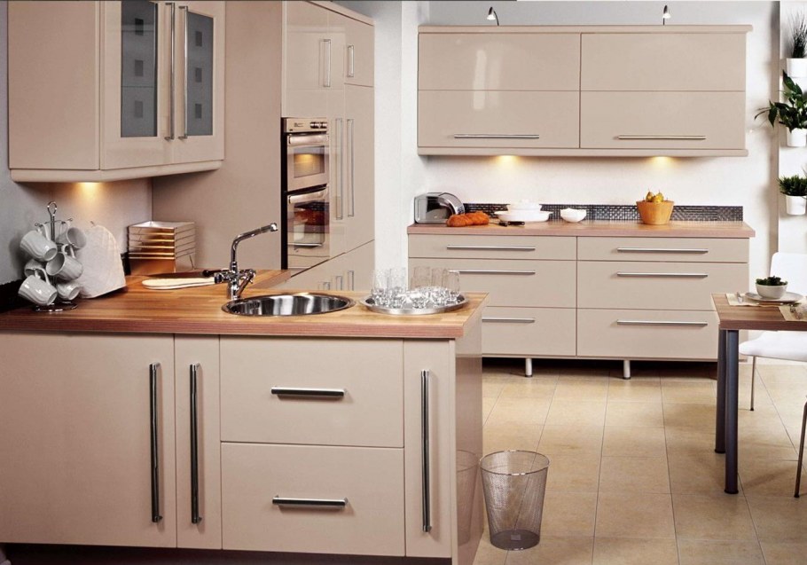 Кухня капучино Модерн