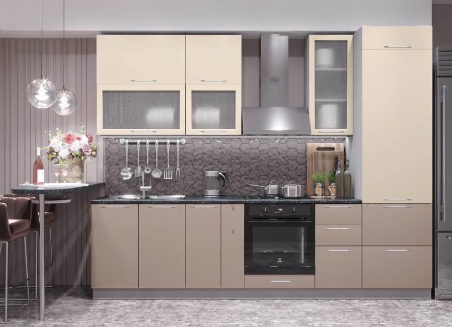 Кухня олива жемчуг ДСВ