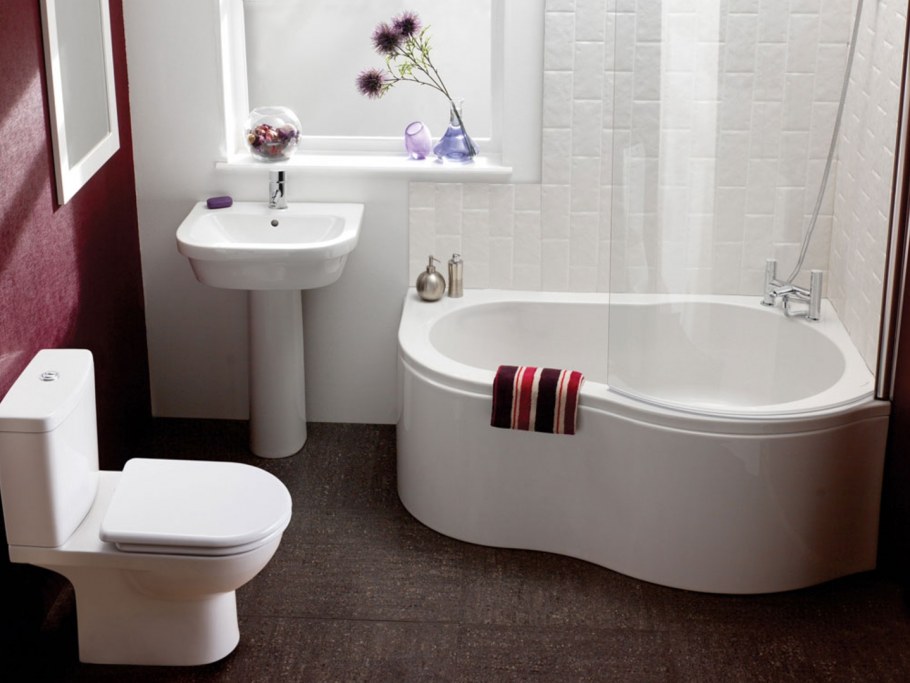 Дизайн маленькой ванной комнаты