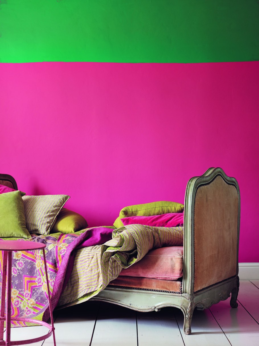 Яркие краски в интерьере