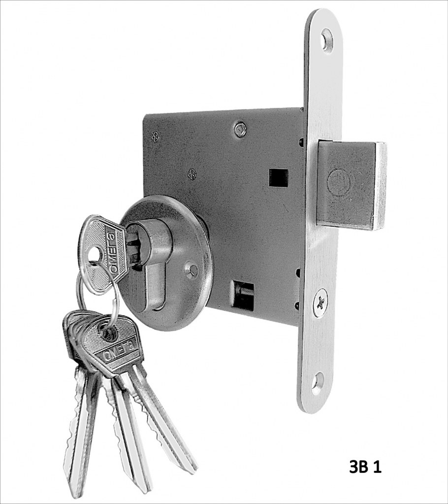 Замок врезной Омега зв 1