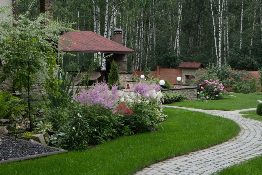 Сад в стиле русского классицизма Дворянская усадьба