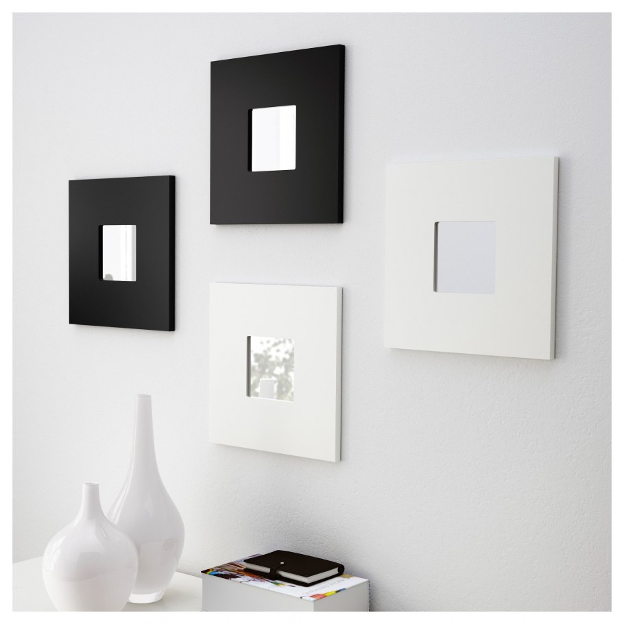 Панно из круглых зеркал на стену