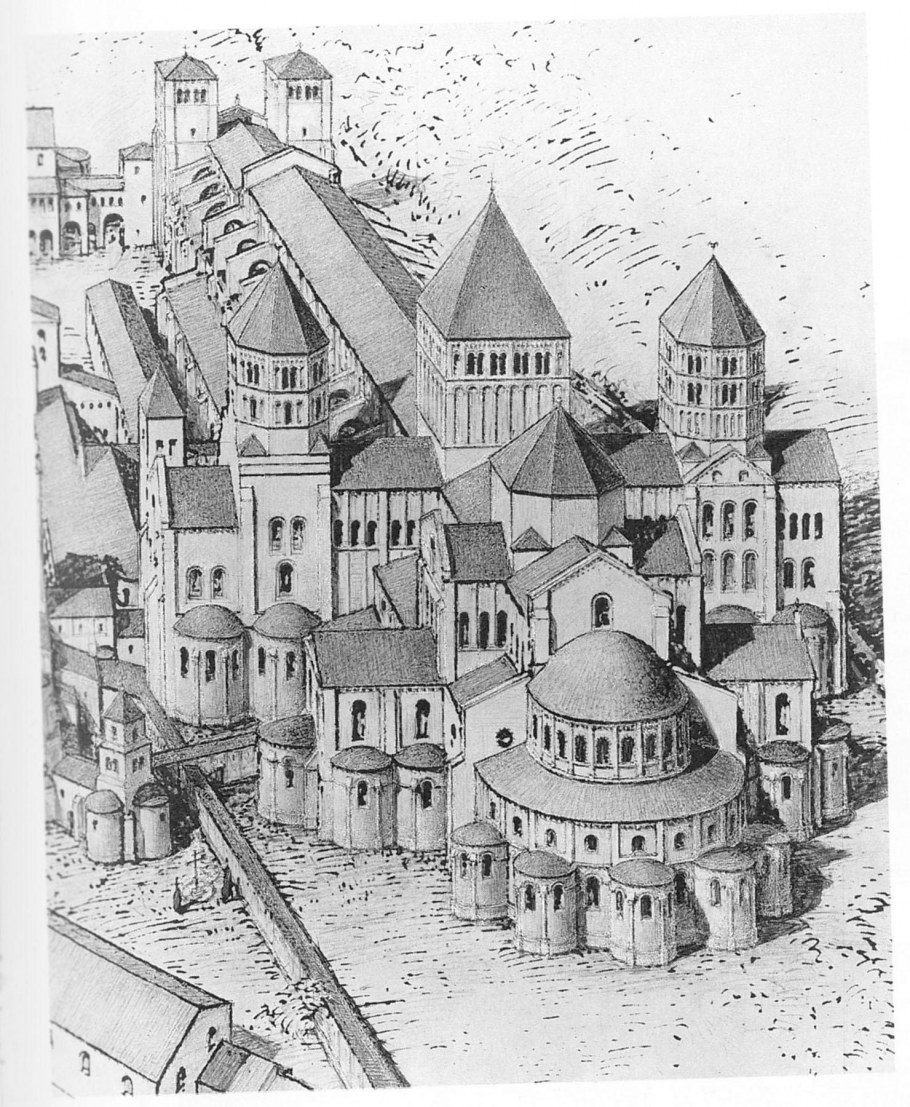 Средневековый монастырь Клюнин