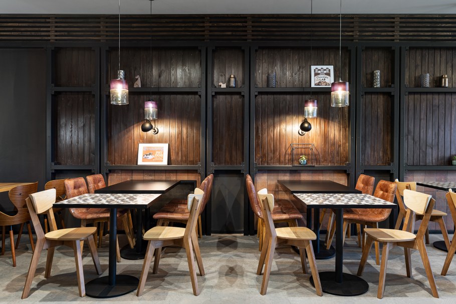 Пивной бар в стиле лофт