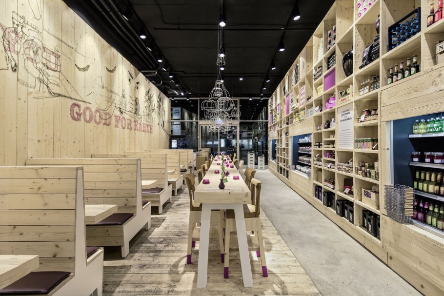 Фастфуд Waku Waku в Гамбурге, Германия,