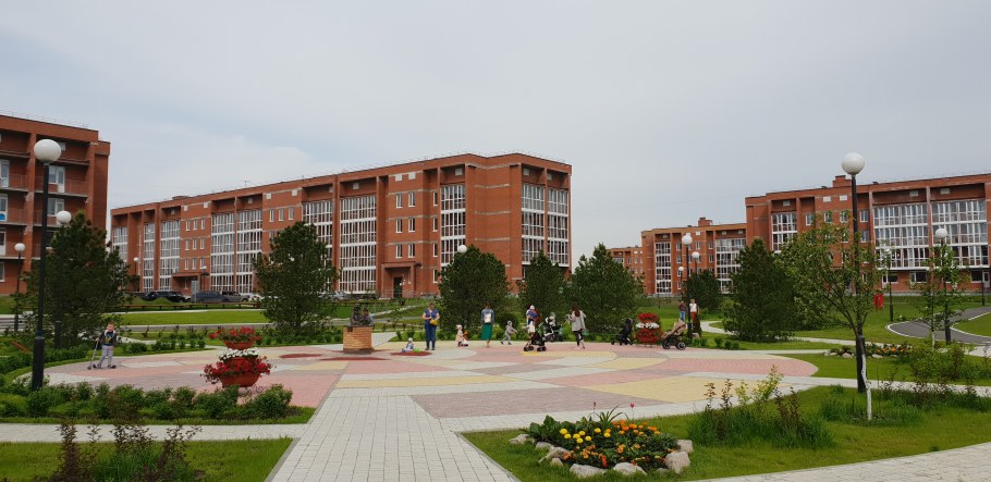 Северный парк панорама Томск