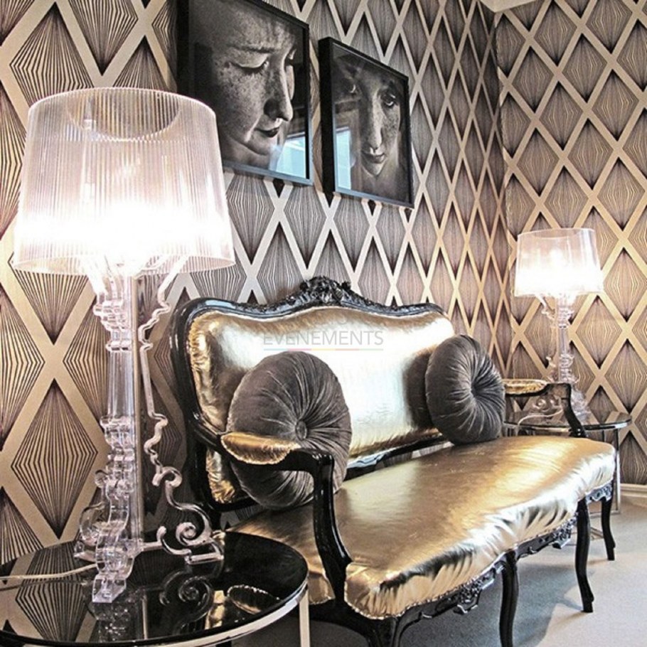 Гостиная в стиле арт деко