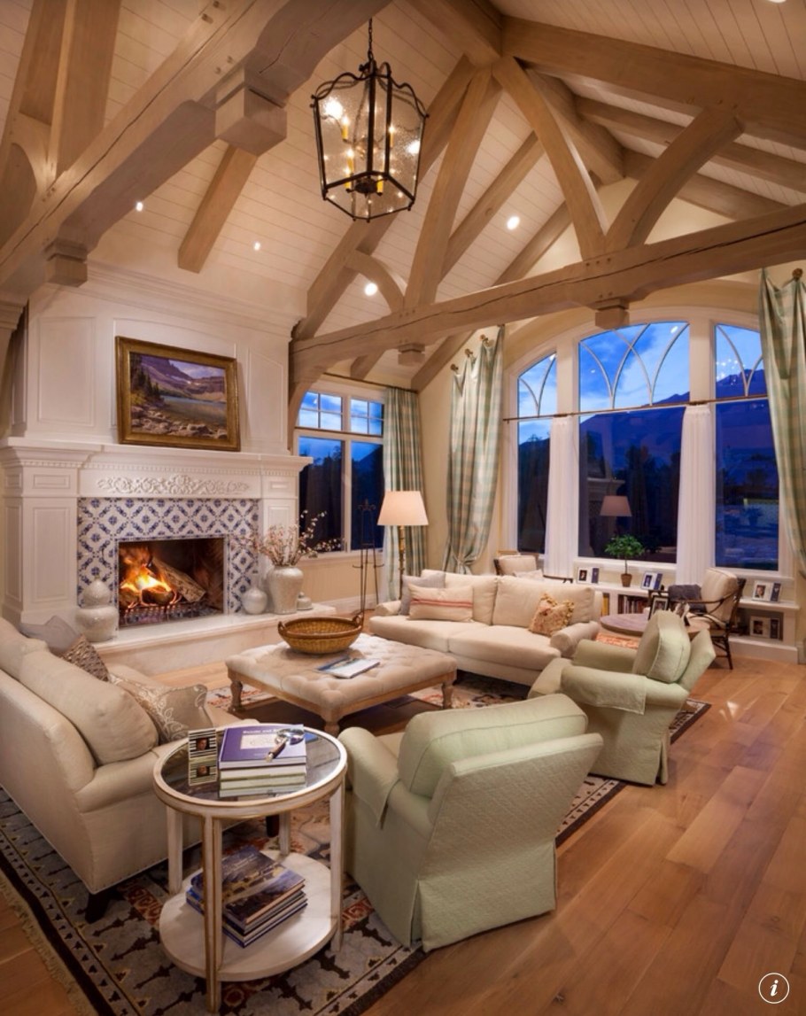 Загородный дом интерьер