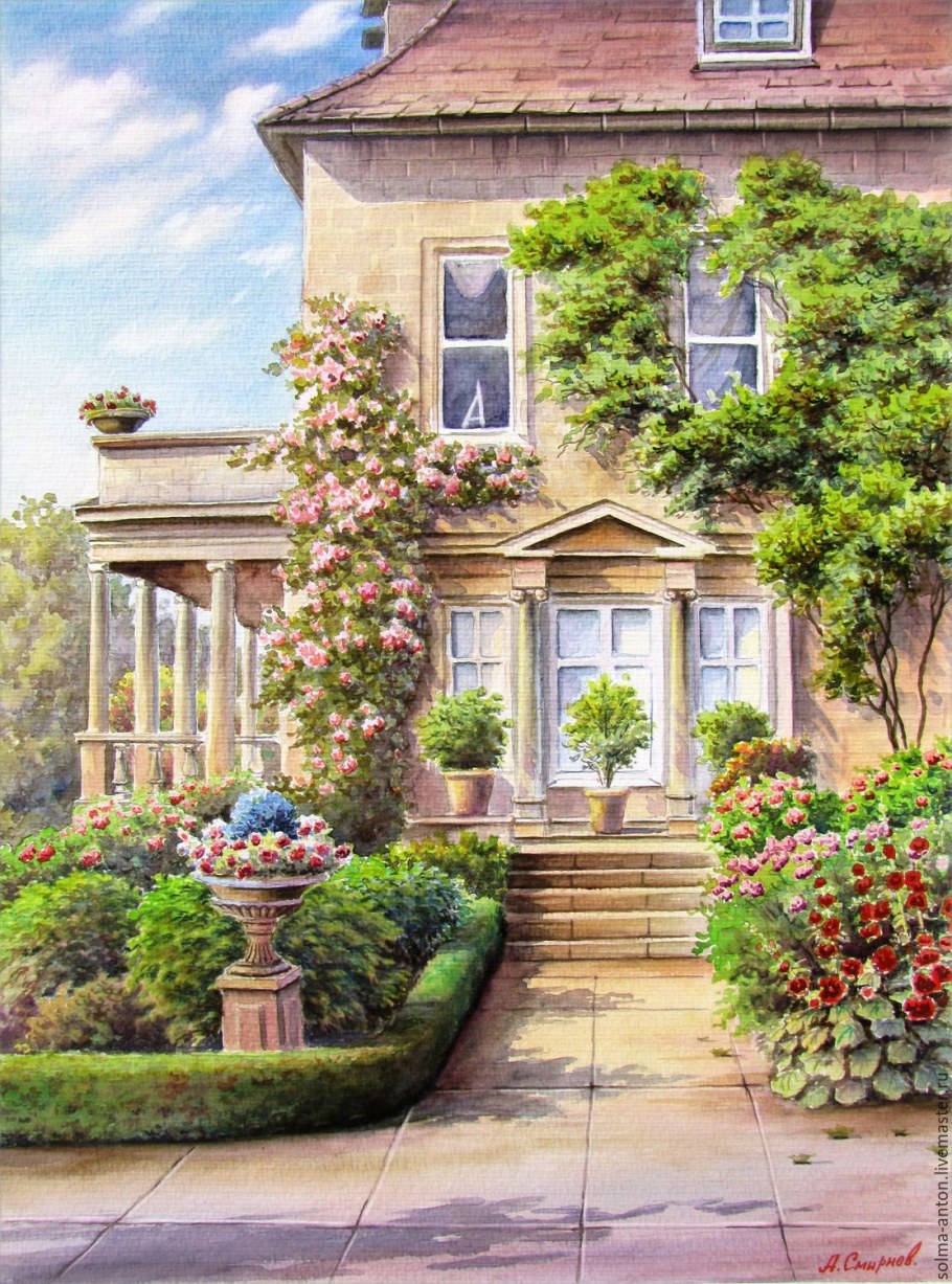 Томас Кинкаде картина окно