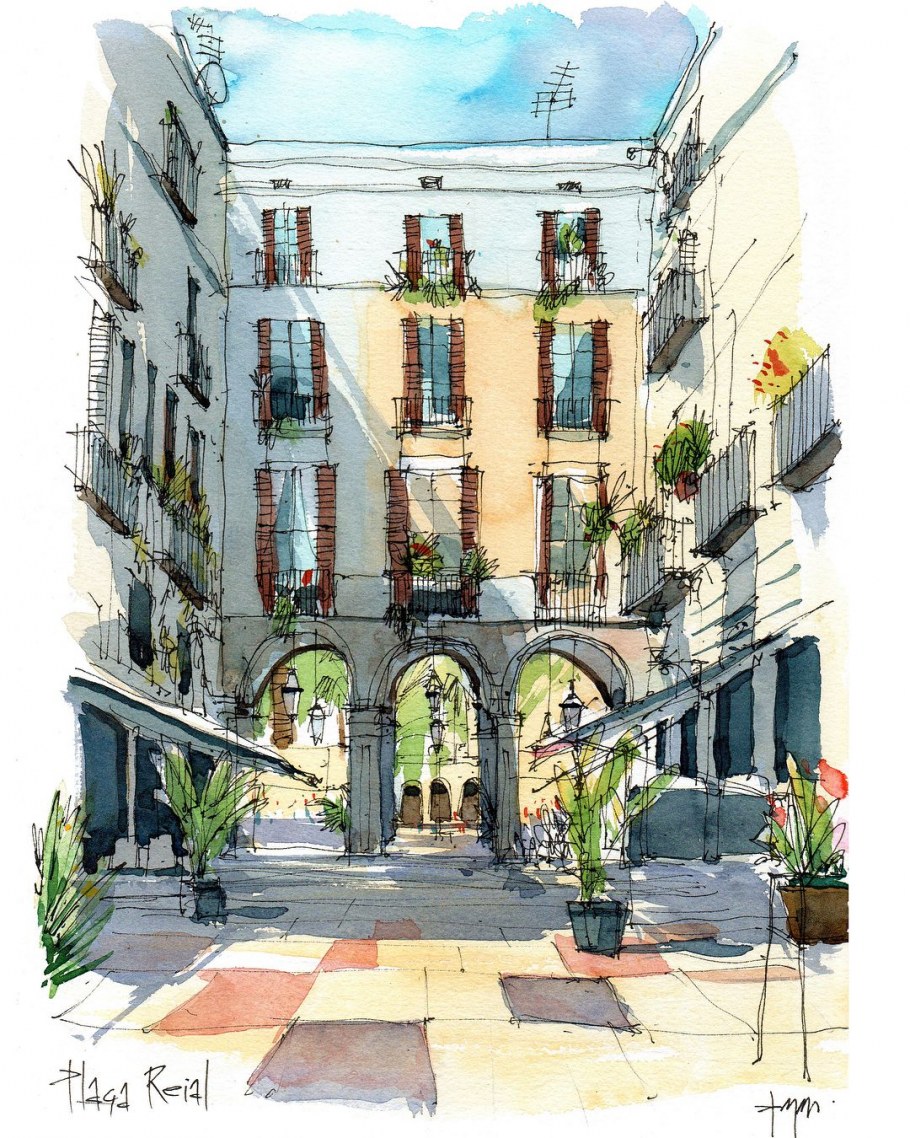 Кристина Гаврилова акварель