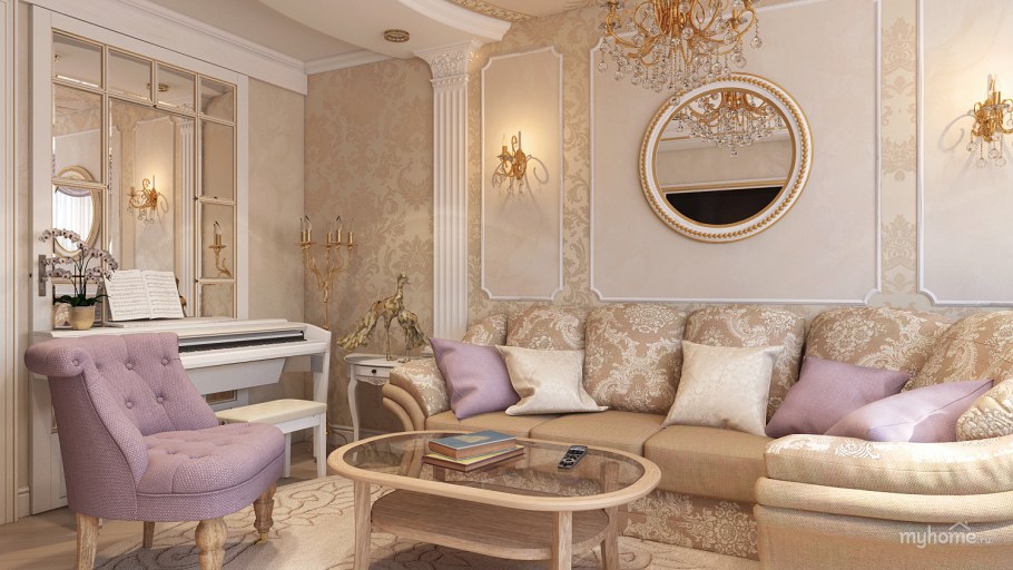 Лепнина фрески Элит интерьер