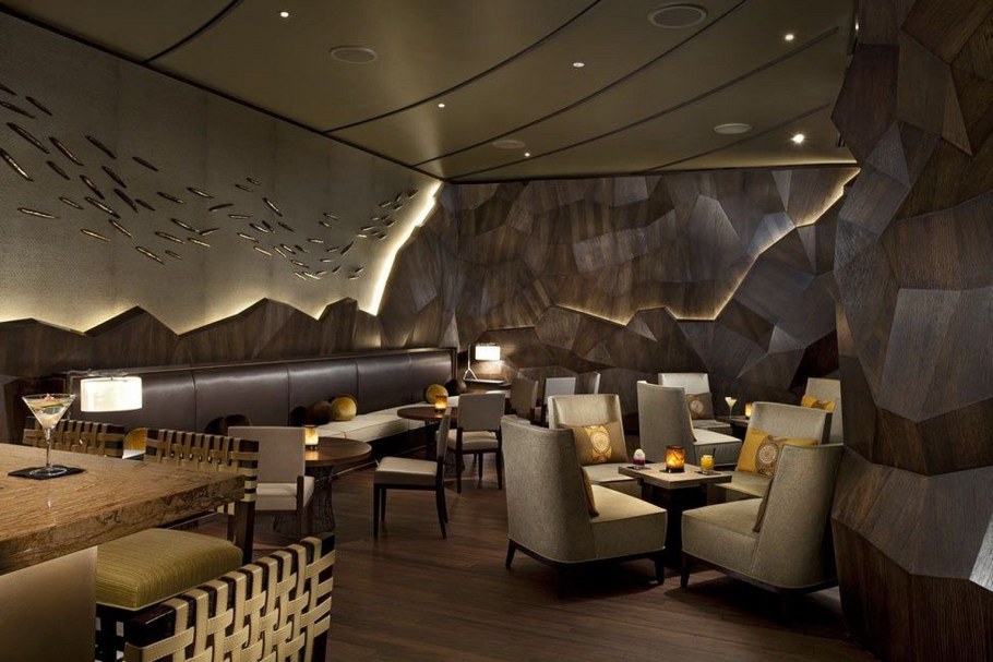 Необычный интерьер ресторана