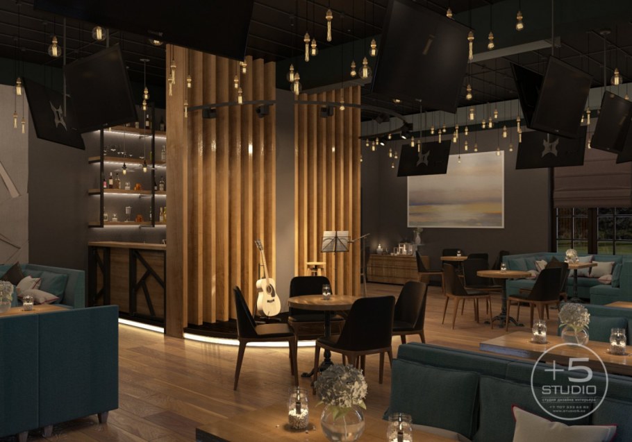 Ресторан в современном стиле