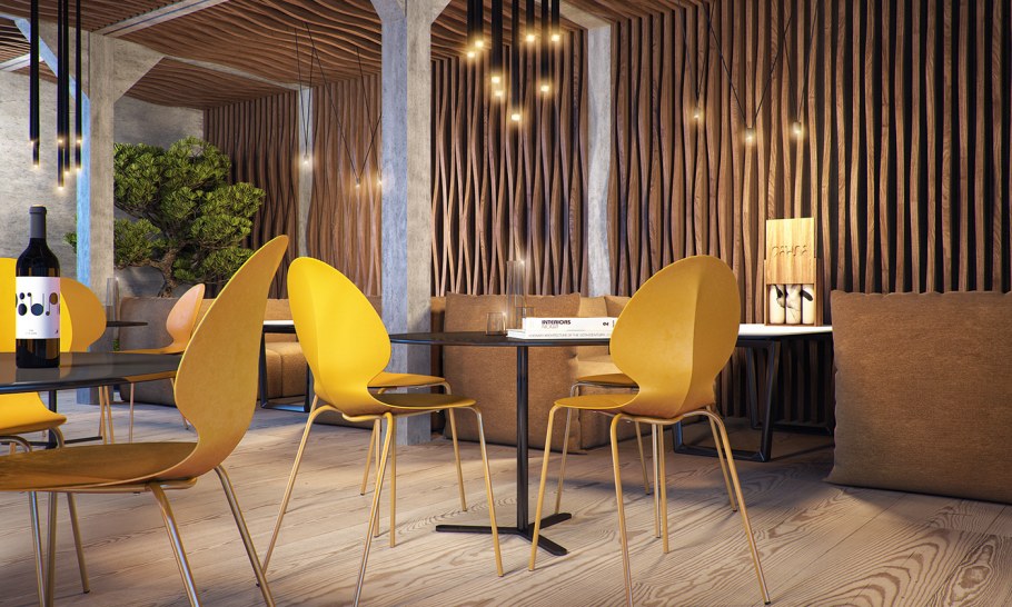 Кафе в современном стиле