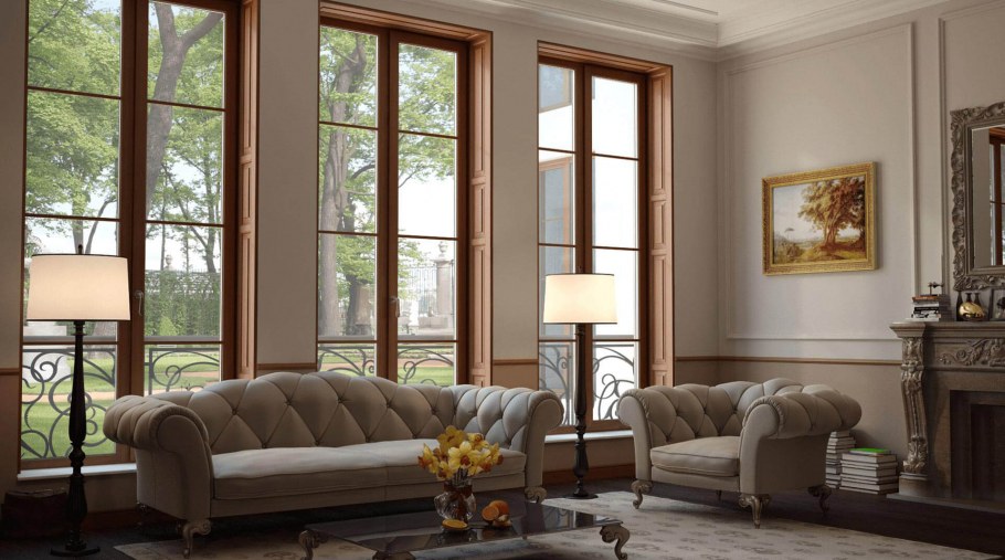 Деревянные окна