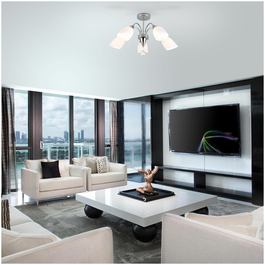 Люстра Eurosvet 30149/5 хром