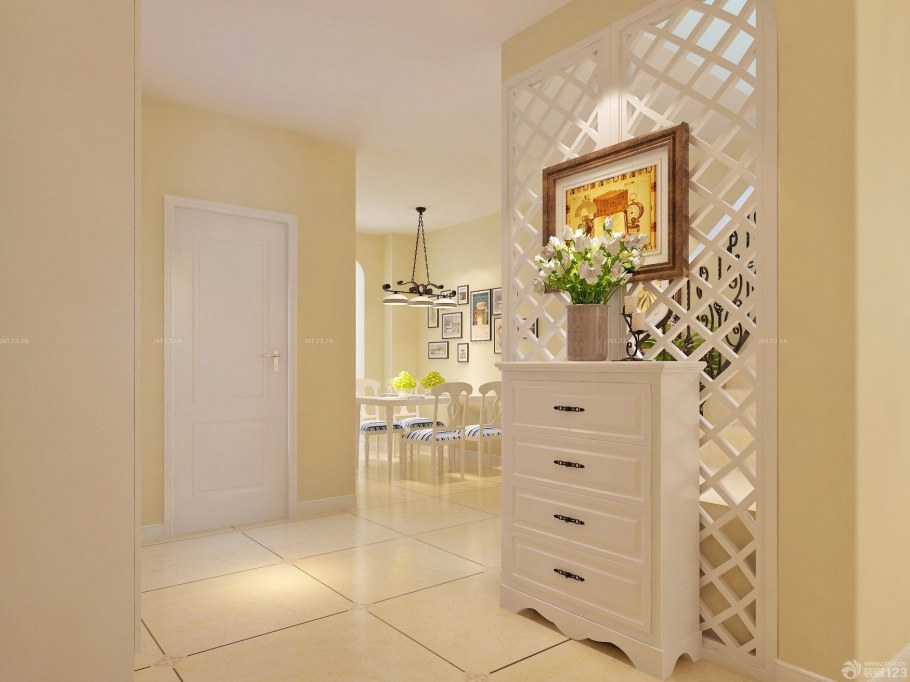 Разграничение комнаты на две зоны