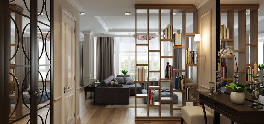 Гостиная Объединенная с прихожей