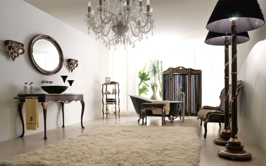 Квартира в стиле гламур