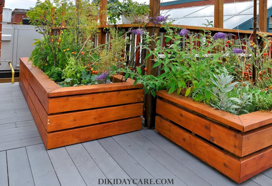 Ящики для цветов на даче