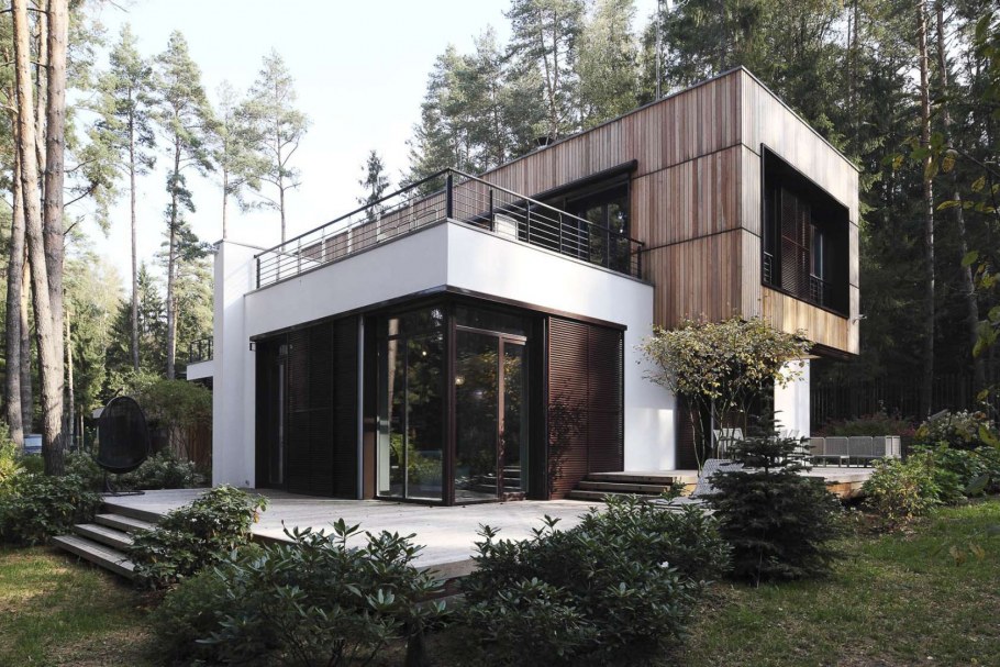 Дом в стиле лофт архитектура