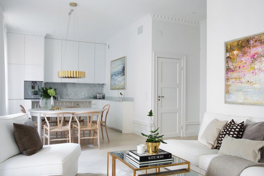 Квартира 64 кв.м в скандинавском стиле