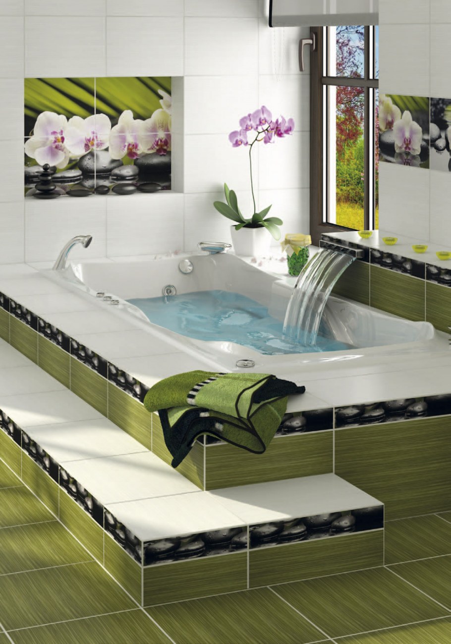 Плитка Березакерамика Азалия фисташковая