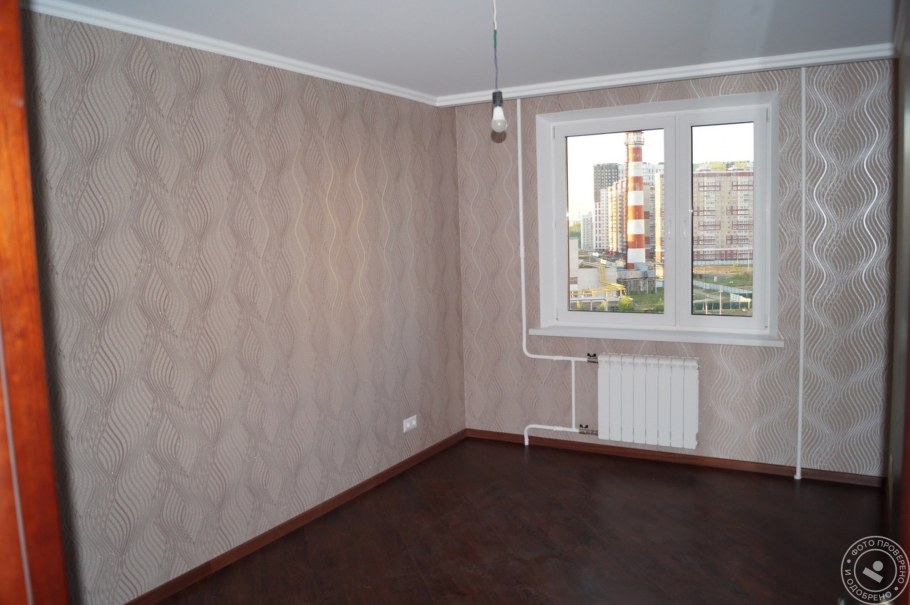 Оклейка обоев проема обоями