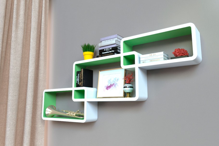 Полка QWERTY "Нью-Йорк" правая