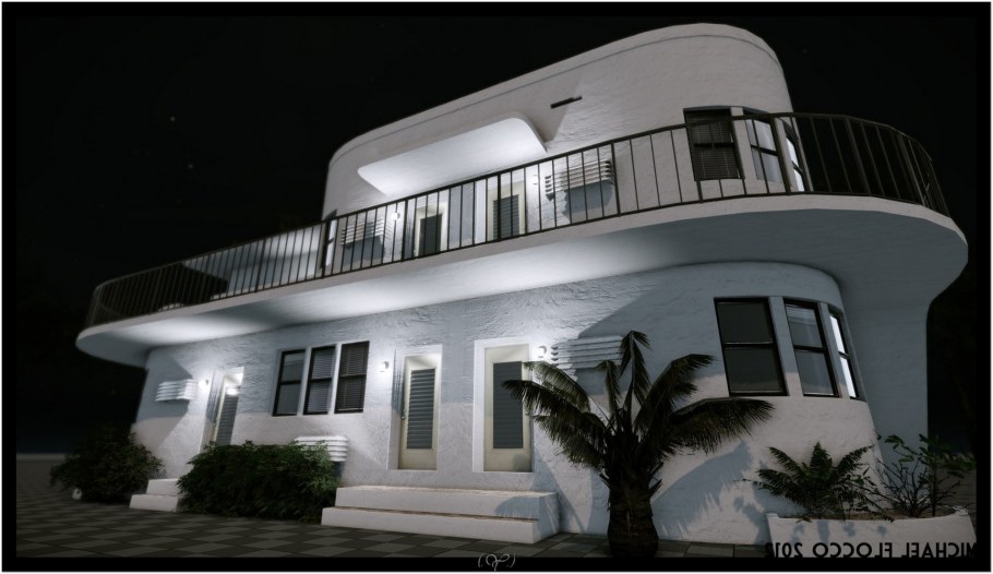 Дом в стиле арт деко