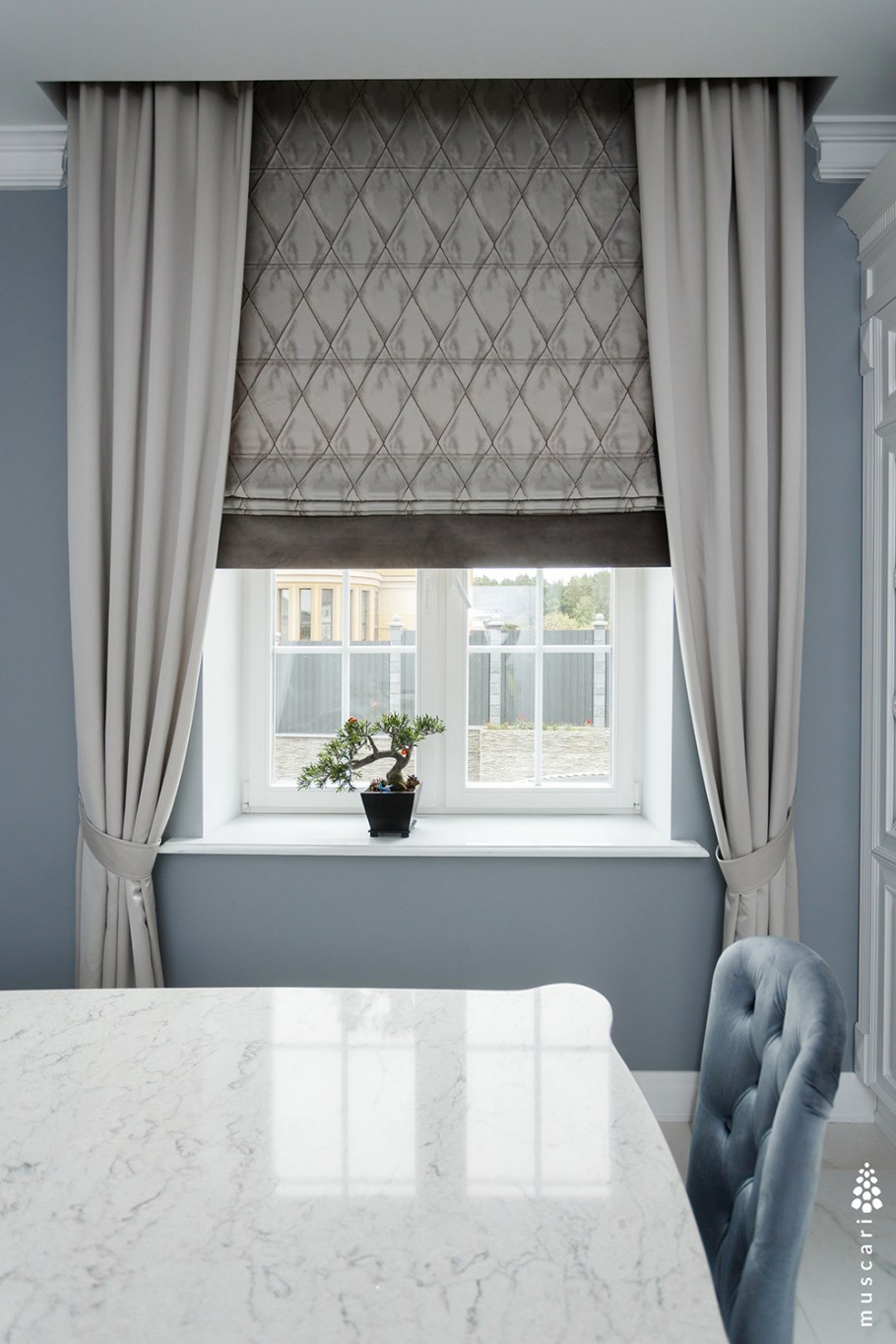 Бинар римские шторы