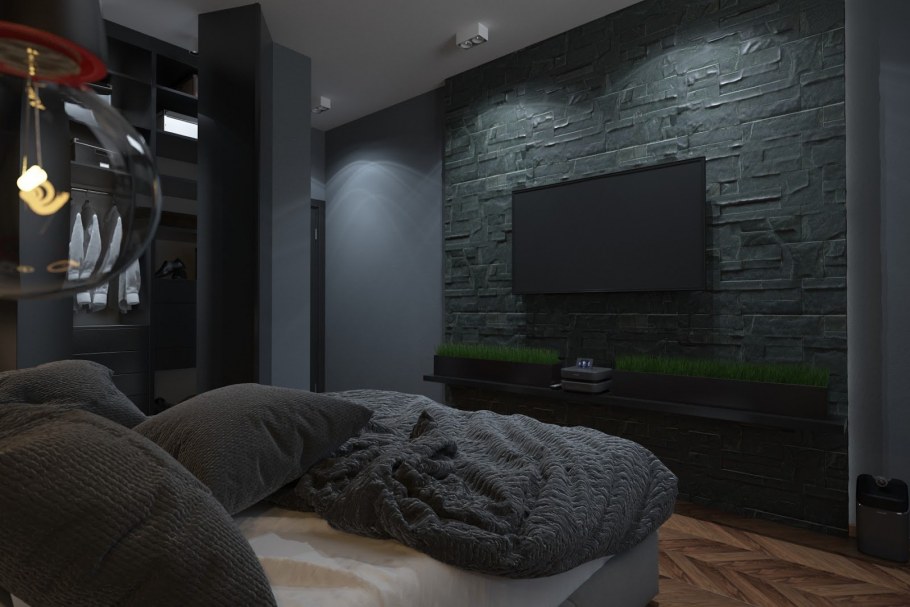 Дизайн мужской комнаты