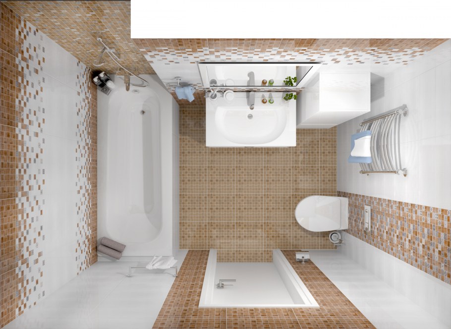 Плитка Ингрид арт-мозаика 5032-0274