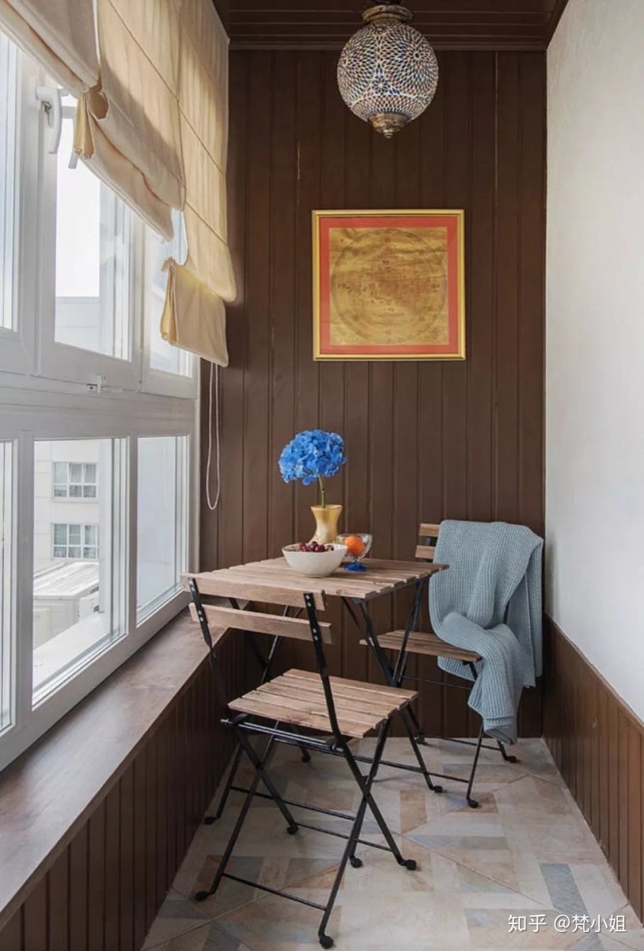 Интерьер лоджии 3 метра