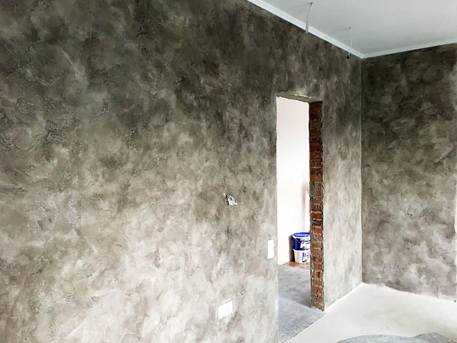 Лофт бетон (Loft beton) фактурная штукатурка