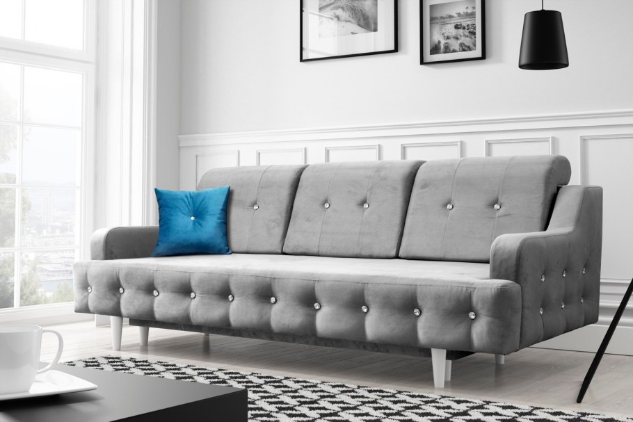 Диван с пуговицами