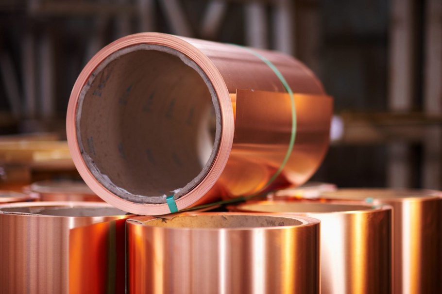 Медная фольга м1 0.05x300