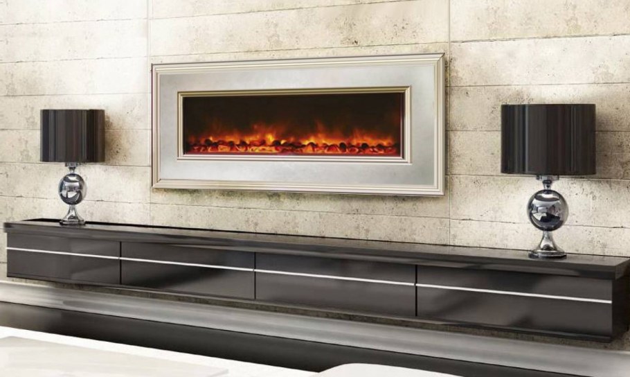 Электрический камин Гленрич Genius 240 Black Glass