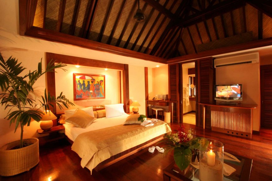 Комната в стиле бунгало