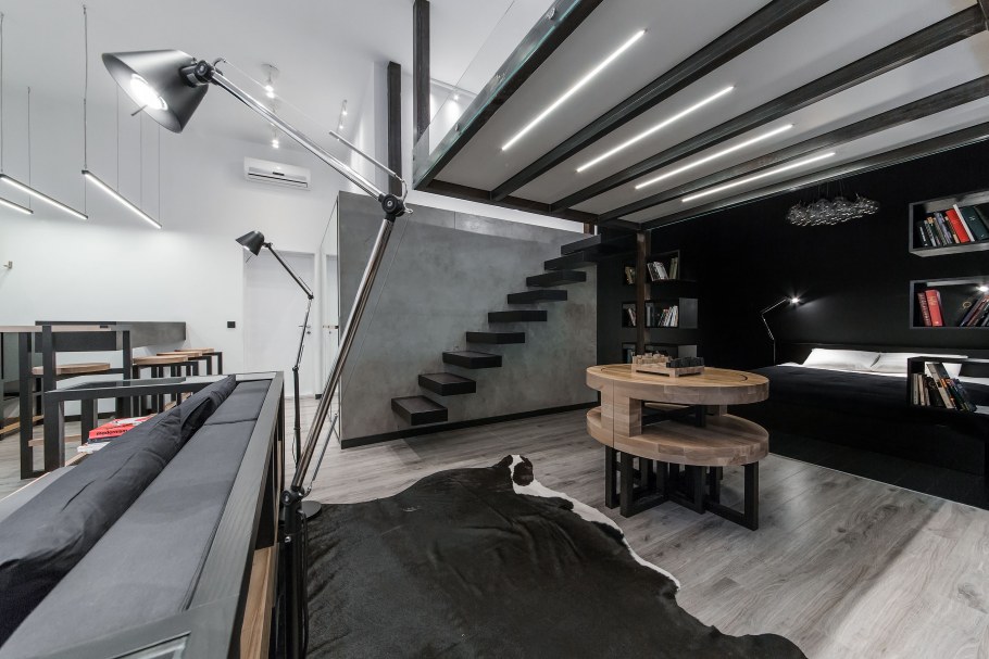 Спальня в стиле постмодернизм